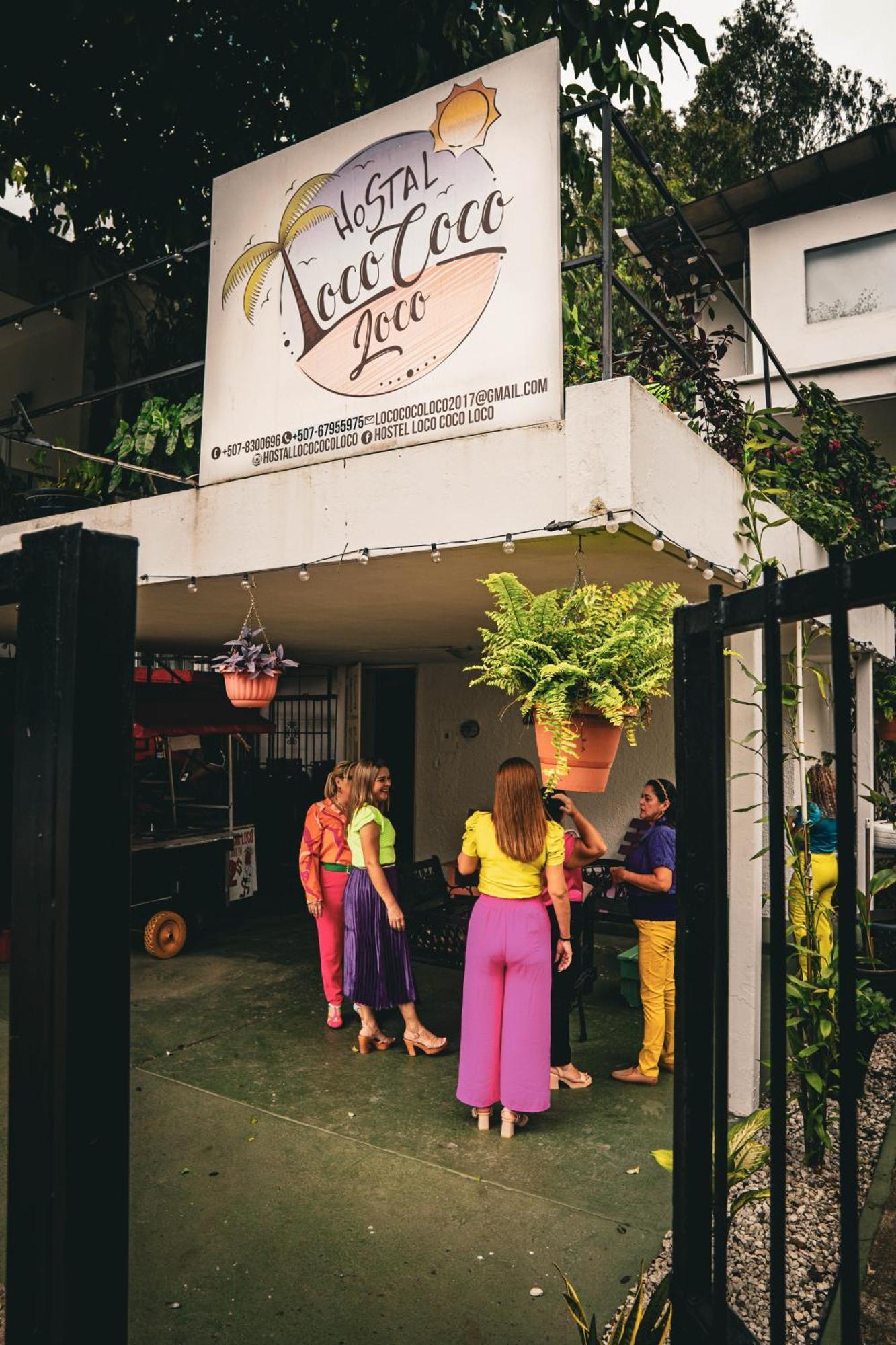 Hostal Loco Coco Loco Panama Stadt Exterior foto